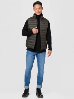 Fat Moose Bodywarmers Bodywarmer Robert Heren Kaki -Jack & Jones Winkel 011cce1c2b504a0d4a6bb42511cb6c31