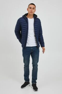 Blend Donsjassen Tussenjas Heren Blauw -Jack & Jones Winkel 0823a67a41488b5d67c543fd2705d059