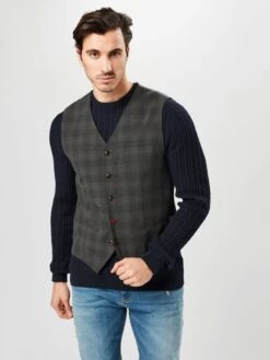 Jack & Jones Bodywarmers Bodywarmer Heren Antraciet / Donkergrijs -Jack & Jones Winkel 09c7a1651c87754b33c4c0a7aea1da4c
