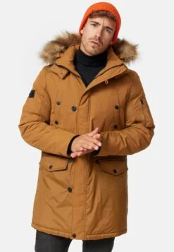 Indicode Jeans Parkas Winterparka Jarl Heren Bruin -Jack & Jones Winkel 0a4ae4f2ed98fe313778feb5c410b883