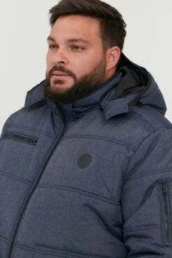 Winterjassen Winterjas BT BORIS Heren Donkerblauw -Jack & Jones Winkel 0b14ddfb997e9722f2e5c518c93bfcc9