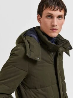 Selected Homme Parkas Winterparka Heren Donkergroen -Jack & Jones Winkel 0b508b3813d472f5dc1c6e9b725b60df
