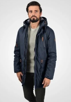 Solid Parkas Winterparka Clark Heren Blauw -Jack & Jones Winkel 18132795e6ac8a79bd7ae7c2048c1b6a