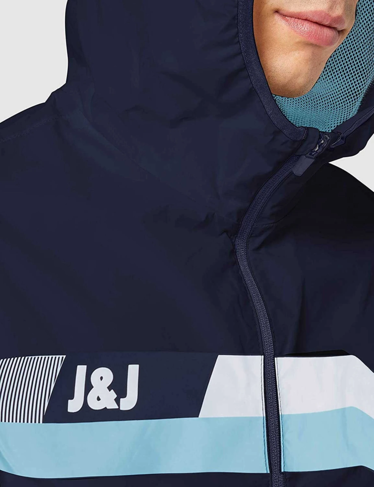 Jack & Jones Tussenjassen Tussenjas Heren Lichtblauw / Donkerblauw 6 Jack & Jones Tussenjassen Tussenjas Heren Lichtblauw / Donkerblauw - Afbeelding 4