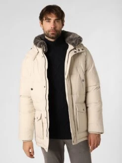 Parkas Winterparka Heren Taupe -Jack & Jones Winkel 1eea2ed884e12eb31efd9babbf78353b
