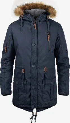 Solid Parkas Winterparka Clark Heren Blauw