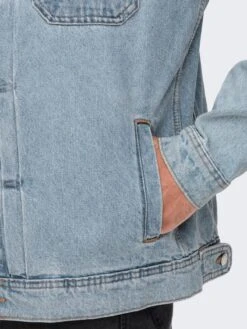 Only & Sons Spijkerjassen Tussenjas Duke Heren Blauw -Jack & Jones Winkel 21e7616b9b28b70d8de4c3cb789871ea