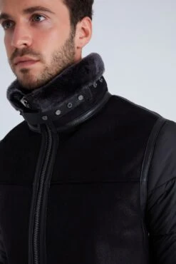 Leren Jassen Tussenjas RALF Heren Zwart -Jack & Jones Winkel 267bc6c640bdc9534836ecf26ad634e7