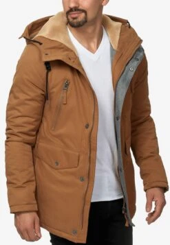 Indicode Jeans Parkas Winterparka Loaf Heren Karamel -Jack & Jones Winkel 28b25e9c361a2616c4bb5aa1b317cd38
