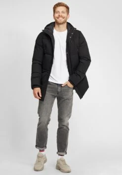 Indicode Jeans Parkas Winterparka Cavert Heren Zwart -Jack & Jones Winkel 2934a347114cb40e98d98bf2d6615a38