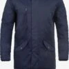 Indicode Jeans Parkas Winterparka Vancouver Heren Blauw / Navy / Donkerblauw