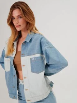 Spijkerjassen Tussenjas Nikita Heren Blauw / Lichtblauw -Jack & Jones Winkel 2ea7b23b5d459e686efd3feb59eae775