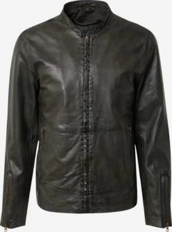 Freaky Nation Leren Jassen Tussenjas Randers Heren Spar