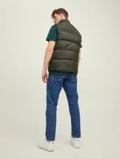 Jack & Jones Bodywarmers Bodywarmer Chili Heren Donkergroen -Jack & Jones Winkel 2f010a90244cb267469e2686496b1bd5