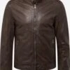 GIPSY Leren Jassen Tussenjas Brody Heren Kastanjebruin