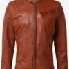 Freaky Nation Leren Jassen Regular Fit Tussenjas Easy Jim-FN Heren Cognac -Jack & Jones Winkel 32eb912263487a5d4e0008ba90434d6f