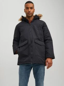 Jack & Jones Parkas Winterparka Craft Heren Zwart -Jack & Jones Winkel 3493b3c6cee72fe49e6e2c4c19330258