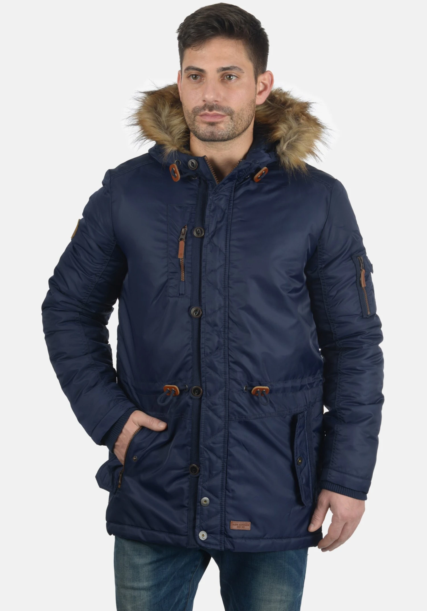 Blend Parkas Winterparka Eugen Heren Blauw 4 Blend Parkas Winterparka Eugen Heren Blauw - Afbeelding 2