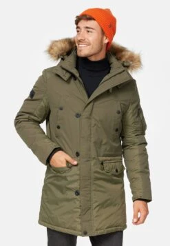 Indicode Jeans Parkas Winterparka Jarl Heren Kaki -Jack & Jones Winkel 397e761c5087f5df5350576623b7754e