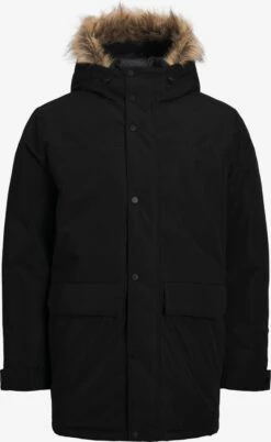 Jack & Jones Parkas Winterparka CHAMP Heren Zwart