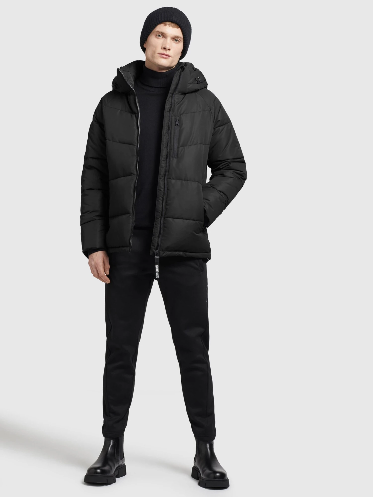 Khujo Winterjassen Winterjas Croon Heren Zwart 8 Khujo Winterjassen Winterjas Croon Heren Zwart - Afbeelding 6