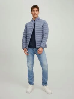 Jack & Jones Tussenjassen Tussenjas Heren Smoky Blue -Jack & Jones Winkel 3e2b8fc324b6177e40f8316d61717a2a