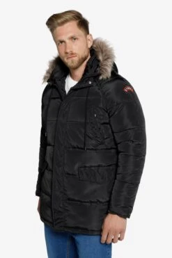 Parkas Winterparka 798691 Heren Zwart -Jack & Jones Winkel 43d863b7b2067f185256ff7262b44ea4