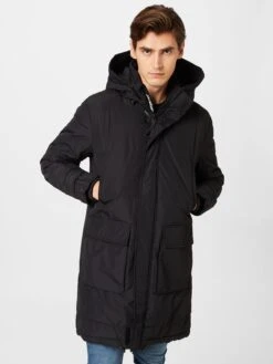 Parkas Winterparka BlakeAK Heren Zwart -Jack & Jones Winkel 45177cad693aa658ab13a4359cd15fd3