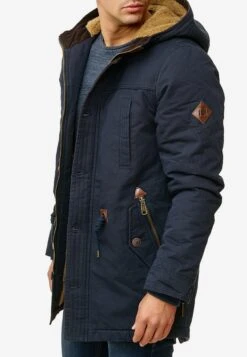 Indicode Jeans Parkas Winterparka Barge Heren Donkerblauw -Jack & Jones Winkel 46e2d0461ee850c0ec176d8d390bf221