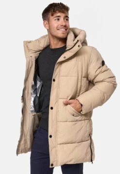 Indicode Jeans Parkas Winterparka Kasper Heren Beige -Jack & Jones Winkel 46e83e7f13196d7c006d344f37a6f6bf