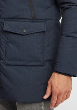 Solid Parkas Winterparka Anato Heren Blauw -Jack & Jones Winkel 46f4574869c9cce7bcc71295ae5b3c91