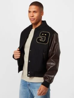GRIMEY Leren Jassen Tussenjas LUST MANTRA Heren Zwart 9 GRIMEY Leren Jassen Tussenjas LUST MANTRA Heren Zwart -Jack & Jones Winkel 495df0c83b461e8d0e9fa7ff11ed3ddb