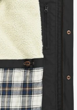 Solid Parkas Winterparka Chara Teddy Heren Zwart -Jack & Jones Winkel 4a9e62da6209de309a403b8bd90dea35