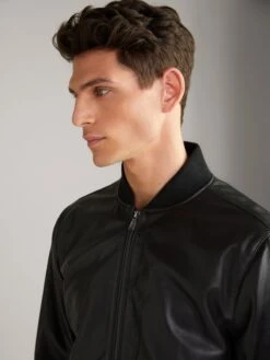 Joop Jeans Leren Jassen Tussenjas Icos Heren Zwart -Jack & Jones Winkel 4bb4c5bd70dd345cf175e1280675febd