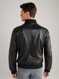 Joop Jeans Leren Jassen Tussenjas Icos Heren Zwart -Jack & Jones Winkel 4fb2a7f0509966717e7ca0a8264c4ab1