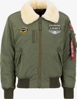 Alpha Industries Winterjassen Winterjas Injector III Air Force Heren Kaki