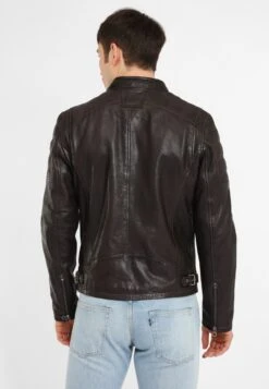 GIPSY Leren Jassen Tussenjas RYLO LAKEV Heren Bruin / Donkerbruin -Jack & Jones Winkel 50b3fae04aee7970c437ed8a5381e80e