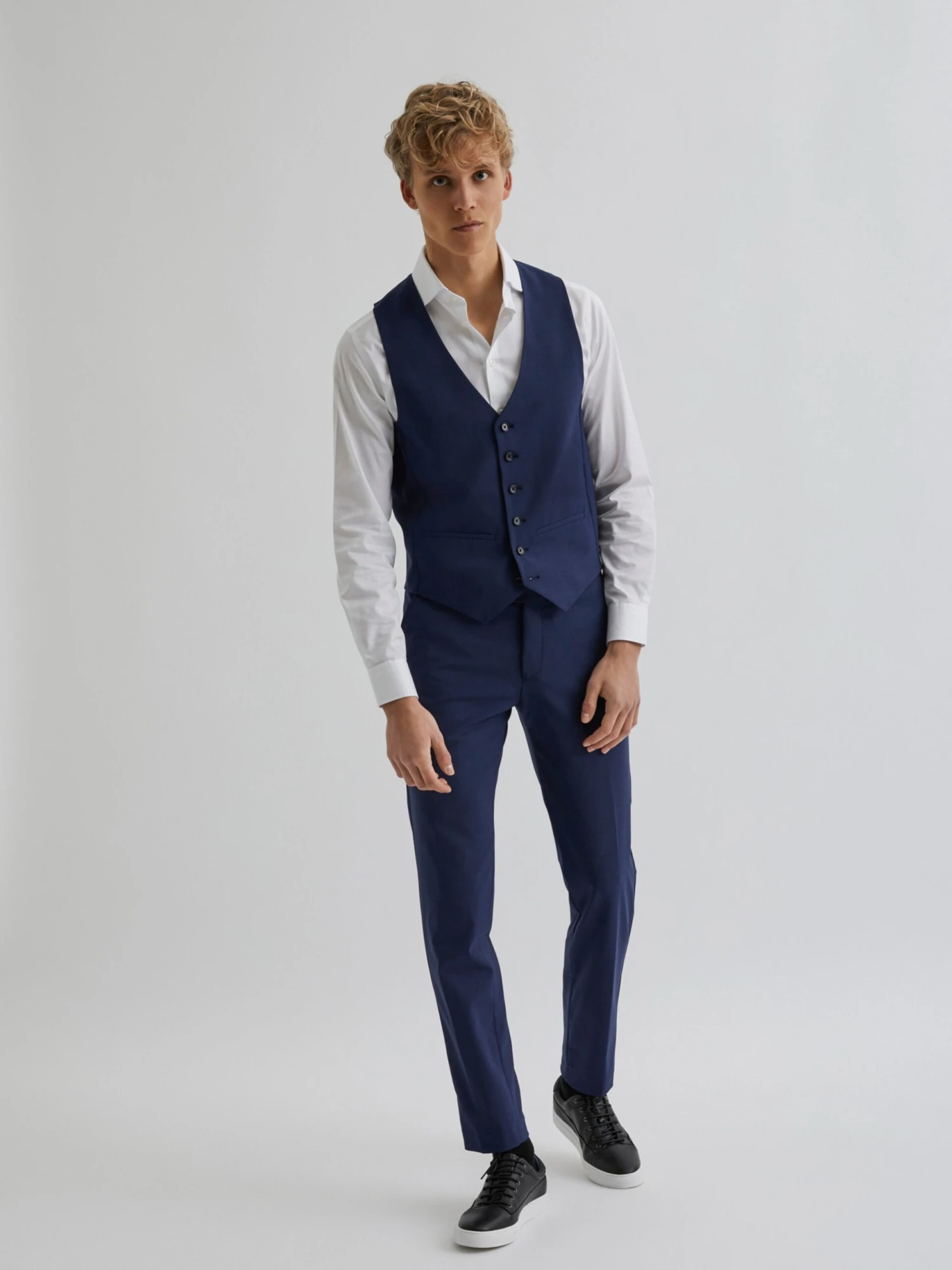 Bertoni Bodywarmers Bodywarmer Torkildsen Waistcoat Heren Blauw 5 Bertoni Bodywarmers Bodywarmer Torkildsen Waistcoat Heren Blauw - Afbeelding 3