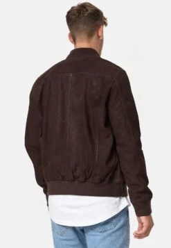 Indicode Jeans Leren Jassen Tussenjas Captain Heren Bruin -Jack & Jones Winkel 546751ddb0bb891879a0f547f2601a0c