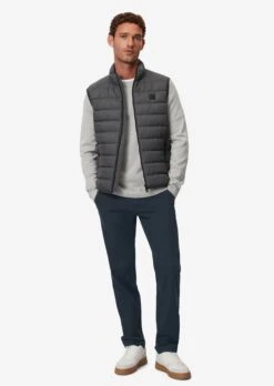 Marc O'Polo Bodywarmers Bodywarmer Heren Grijs -Jack & Jones Winkel 559f9db2fff9fd140cf6cf7a8433e919