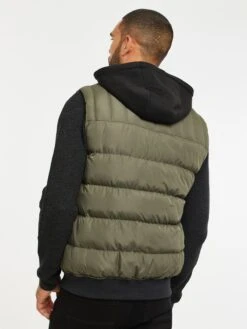 Threadbare Bodywarmers Bodywarmer Heren Kaki -Jack & Jones Winkel 5616a8b71f53f28f21fd5da07fdfaa5d
