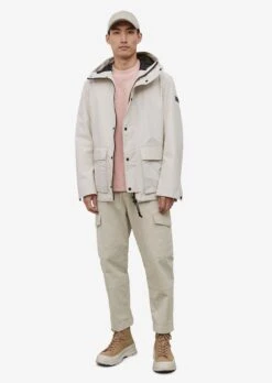 Marc O'Polo Outdoor Jassen Functionele Jas Heren Ecru -Jack & Jones Winkel 57e284c96d790c2a71248f2a396a429a