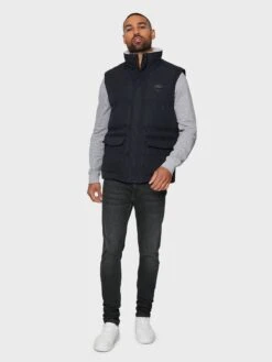 Threadbare Bodywarmers Bodywarmer Track Heren Zwart -Jack & Jones Winkel 57ef79fc817a3b01d01b8005ea2ad1d3