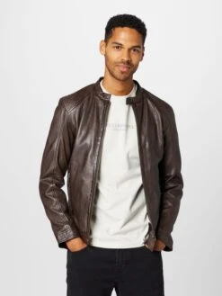 Freaky Nation Leren Jassen Tussenjas Great Guy Heren Bruin -Jack & Jones Winkel 5d04b2fbdb39ba6c043cb007010464ca