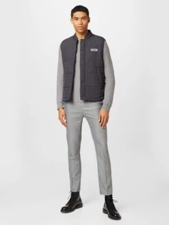 Abercrombie & Fitch Bodywarmers Bodywarmer Heren Lichtgrijs -Jack & Jones Winkel 5e6c8a1d00ff9c2292414acb3eb63d48