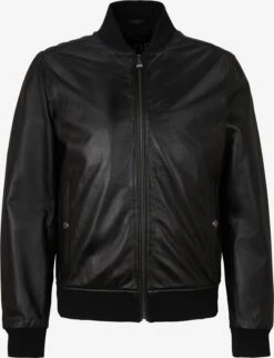 Joop Jeans Leren Jassen Tussenjas Icos Heren Zwart