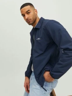 Tussenjassen Tussenjas Travis Heren Blauw -Jack & Jones Winkel 60542cc3ff11c8706da8a0cdb7284495