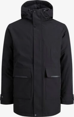 Jack & Jones Parkas Winterparka Tiko Heren Zwart