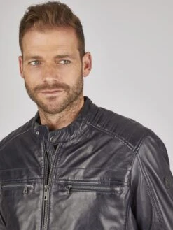 Bugatti Leren Jassen Tussenjas Heren Donkerblauw 11 Bugatti Leren Jassen Tussenjas Heren Donkerblauw -Jack & Jones Winkel 653837abe7207cb01f04d1c5e1510f27