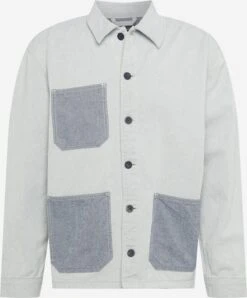 Dr. Denim Spijkerjassen Tussenjas Ebro Heren Lichtblauw